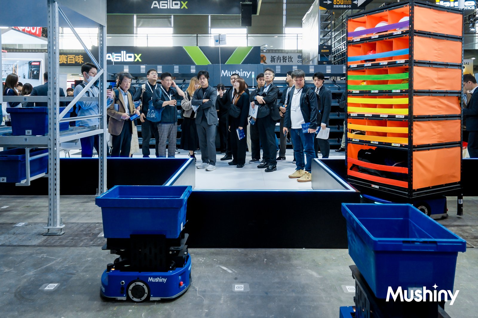 상하이 전시 AGV